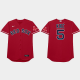 Enrique Hernandez Nickname Red Sox 2021 Players Weekend Kike Red Men's Jersey