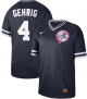 Men's Nike New York Yankees #4 Lou Gehrig Navy Cooperstown Collection Stitched MLB Jersey