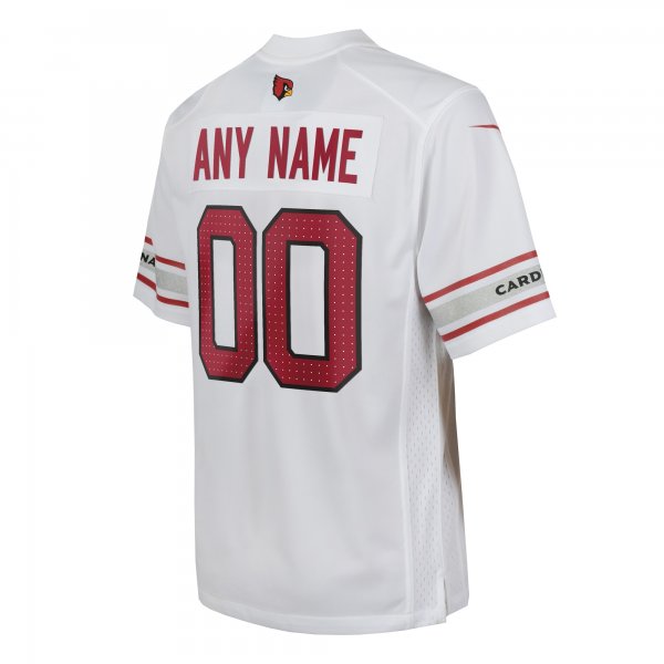 Youth Arizona Cardinals  Nike White Custom Game Jersey