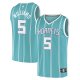 Men's Charlotte Hornets Mark Williams Fanatics Teal Fast Break Replica Player Jersey - Icon Edition