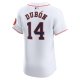 Men's Houston Astros Mauricio Dubon Nike White Home Elite Player Jersey