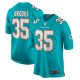 Men's Miami Dolphins Christopher Brooks Nike  Aqua Team Game Jersey