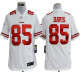 Men's Nike San Francisco 49ers #85 Vernon Davis White Stitched NFL Game Jersey