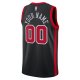 Unisex Chicago Bulls  Nike Black 2023/24 Custom Swingman Jersey - City Edition