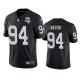 Men's Las Vegas Raiders #94 Carl Nassib Black 2020 Inaugural Season Vapor Limited Jersey