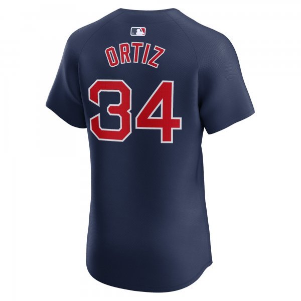 Men's Boston Red Sox David Ortiz Nike Navy Alternate Elite Player Jersey