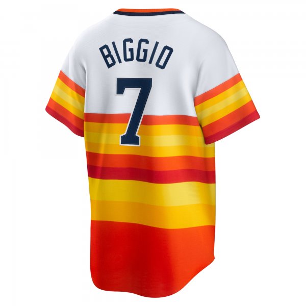 Men's Houston Astros Craig Biggio Nike White Home Cooperstown Collection Player Jersey