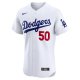 Men's Los Angeles Dodgers Mookie Betts Nike White Home Elite Jersey