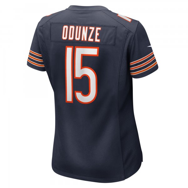 Women's Chicago Bears Rome Odunze Nike  Navy Game Jersey