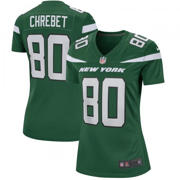 Women's New York Jets Wayne Chrebet Nike Gotham Green Game Retired Player Jersey