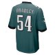 Men's Philadelphia Eagles Shaun Bradley Nike Midnight Green Game Jersey