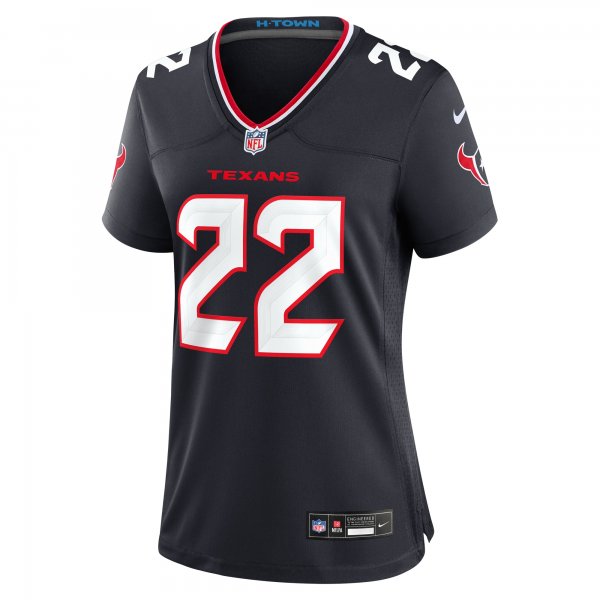 Women's Houston Texans Josh Thompson Nike  Navy Team Game Jersey