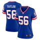 Women's New York Giants #56 Lawrence Taylor Nike Royal Classic Retired Player Game NFL Jersey