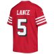 Youth San Francisco 49ers Trey Lance Nike Scarlet Game Jersey