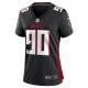 Women's Atlanta Falcons David Onyemata Nike Black Game Player Jersey