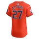 Men's Houston Astros Jose Altuve Nike Orange Alternate Elite Player Jersey