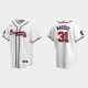 Men's Atlanta Braves #31 Greg Maddux 2021 White MLB All-Star Game Jersey