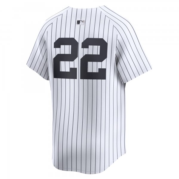 Youth New York Yankees Juan Soto Nike White Home Limited Player Jersey