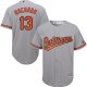 Baltimore Orioles #13 Manny Machado Grey New Cool Base Stitched MLB Jersey