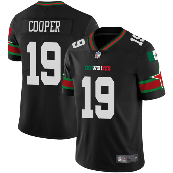 Men's Dallas Cowboys Mexican Special Stitched NFL Jersey-#19 Amari Cooper