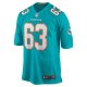 Men's Miami Dolphins Chasen Hines Nike  Aqua Team Game Jersey