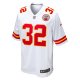 Men's Kansas City Chiefs Nick Bolton Nike White Away Game Player Jersey