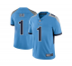 Men's Tennessee Titans #1 Dad 2021 Light Blue Vapor Untouchable Limited NFL Jersey