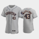 Men's Houston Astros #43 Lance McCullers 2020 Road Gray Flex Base MLB Jersey