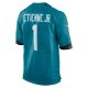 Men's Jacksonville Jaguars Travis Etienne Nike Teal Game Jersey