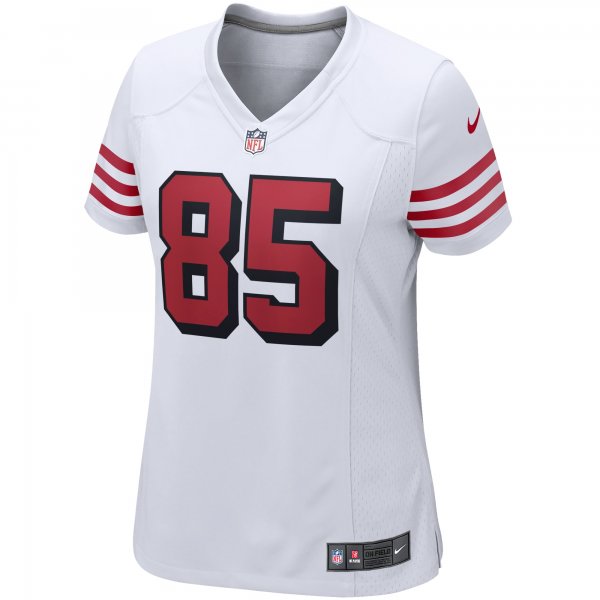 Women's San Francisco 49ers George Kittle Nike White Player Jersey