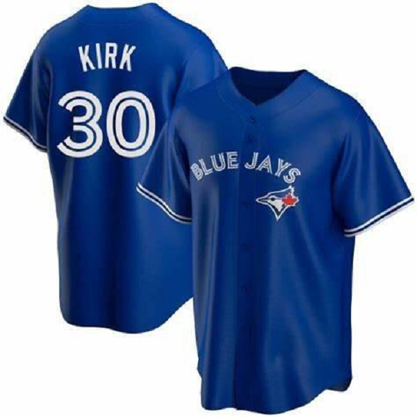 Youth Toronto Blue Jays #30 Alejandro Kirk Yusei Kikuchi Royal Cool Base Stitched MLB Jersey