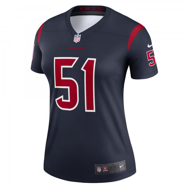 Women's Houston Texans Will Anderson Jr. Nike Navy  Legend Jersey