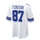 Men's Dallas Cowboys Jake Ferguson Nike White Game Jersey