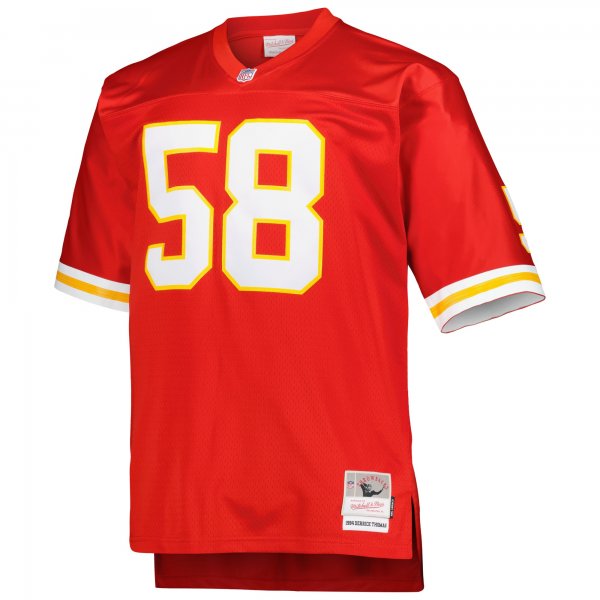 Men's Kansas City Chiefs Derrick Thomas Mitchell & Ness Red Big & Tall 1994 Retired Player Replica Jersey