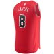 Men's Chicago Bulls Zach LaVine Fanatics Red Fast Break Replica Jersey - Icon Edition