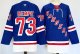 Men's #73 Matt Rempe New York Rangers Blue City Edition Jersey