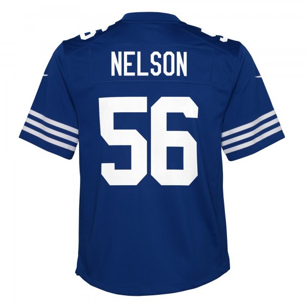 Youth Indianapolis Colts Quenton Nelson Nike Royal Game Jersey