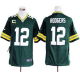 Nike Green Bay Packers #12 Aaron Rodgers Green Team Color With C Patch Men's Stitched NFL Game Jersey