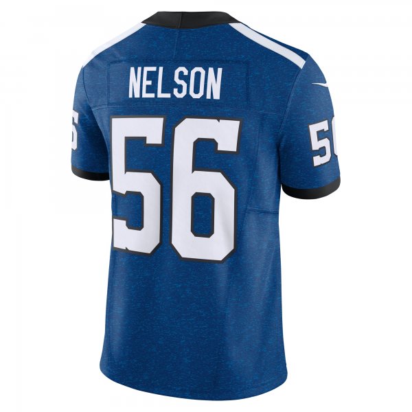 Men's Indianapolis Colts Quenton Nelson Nike Blue Vapor F.U.S.E. Limited Jersey