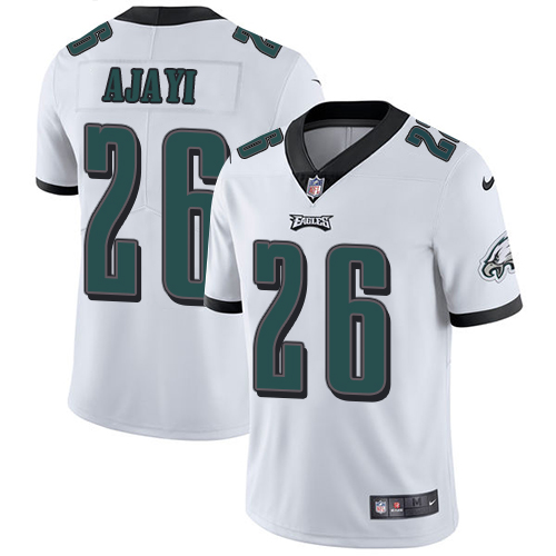 Nike Philadelphia Eagles #26 Jay Ajayi White Men's Stitched NFL Vapor Untouchable Limited Jersey