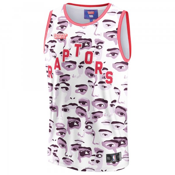 Unisex Toronto Raptors NBA & KidSuper Studios by Fanatics White Hometown Jersey