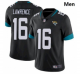 Men Jacksonville Jaguars #16 Trevor Lawrence Black 2021 Draft Jersey