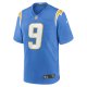 Men's Los Angeles Chargers Kenneth Murray Jr. Nike Powder Blue Game Jersey