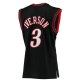 Men's Philadelphia 76ers Allen Iverson Mitchell & Ness Black 2000/01 Hardwood Classics Swingman Jersey