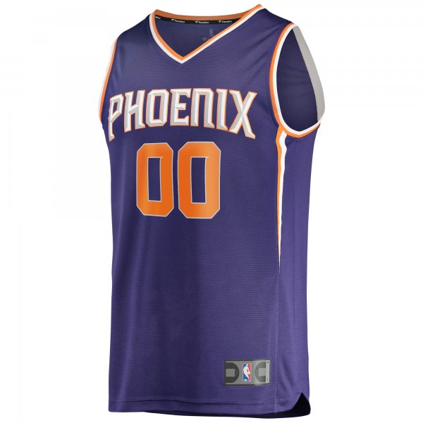 Men's Phoenix Suns Fanatics Purple Fast Break Custom Replica Jersey - Icon Edition