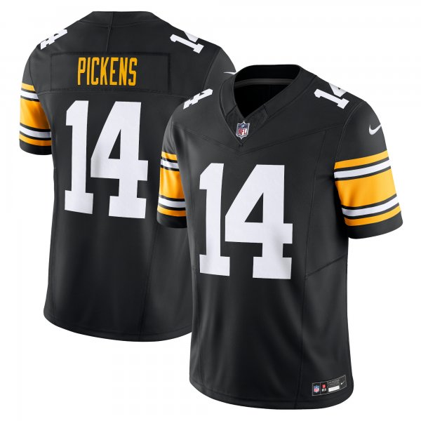 Men's Pittsburgh Steelers George Pickens Nike Black Vapor F.U.S.E. Limited Jersey