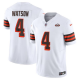 Youth Cleveland Browns #4 Deshaun Watson Nike White Alternate Vapor F.U.S.E. Limited Jersey