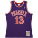 Men's Phoenix Suns Steve Nash Mitchell & Ness Purple 2001/02 Hardwood Classics Swingman Jersey