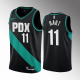 Portland Trail Blazers Josh Hart #11 Black 2022-23 City Edition Jersey