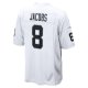 Men's Las Vegas Raiders Josh Jacobs Nike White Game Player Jersey